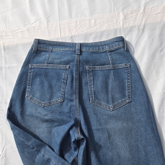 French Connection Indigo Wide Leg Jeans - Picture 9 of 10